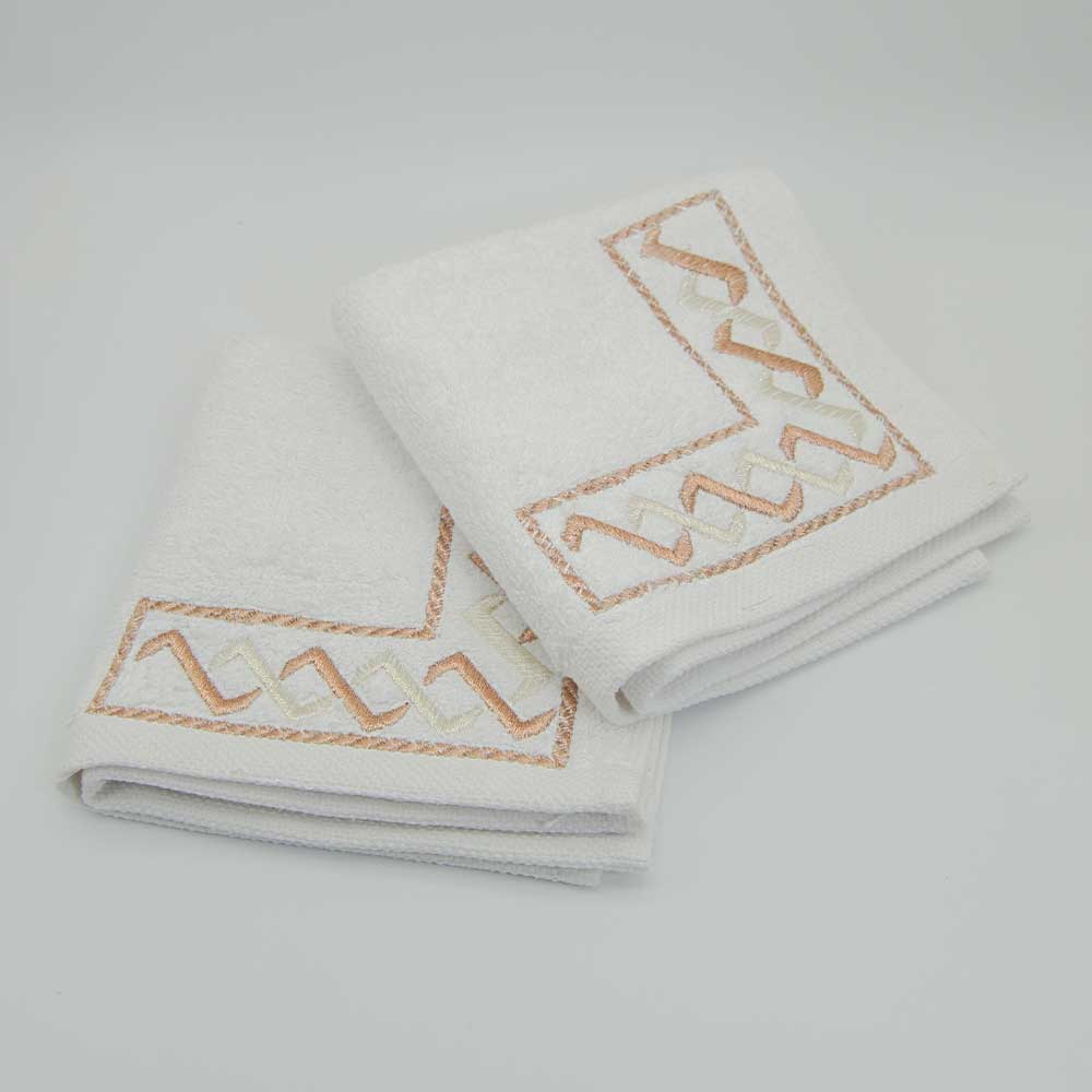 Carré de visage de bain (30/30 cm) 'Signature'