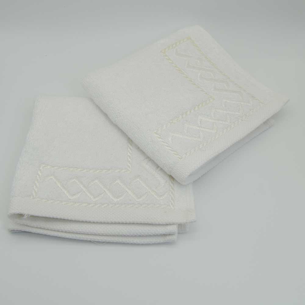 Carré de visage de bain (30/30 cm) 'Signature'