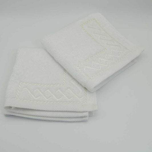 Carré de visage de bain (30/30 cm) 'Signature'