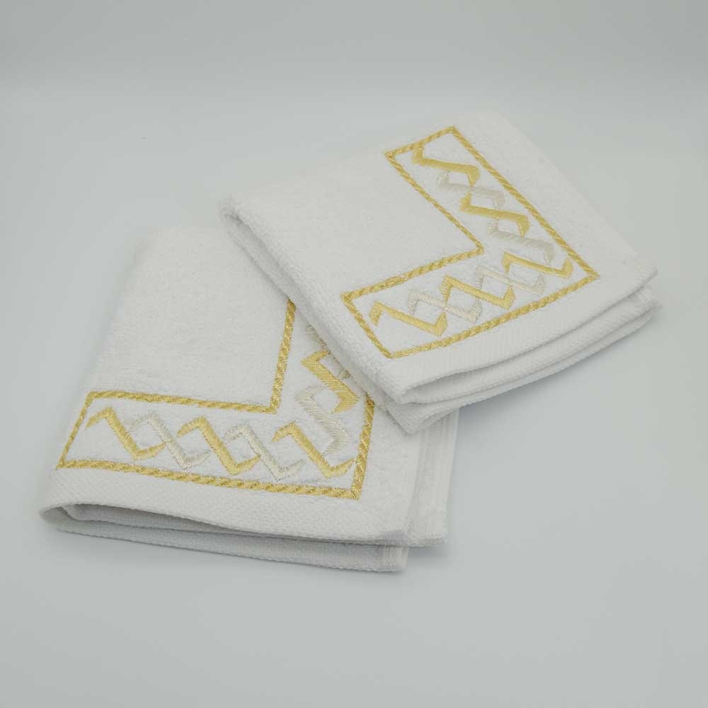 Carré de visage de bain (30/30 cm) 'Signature'