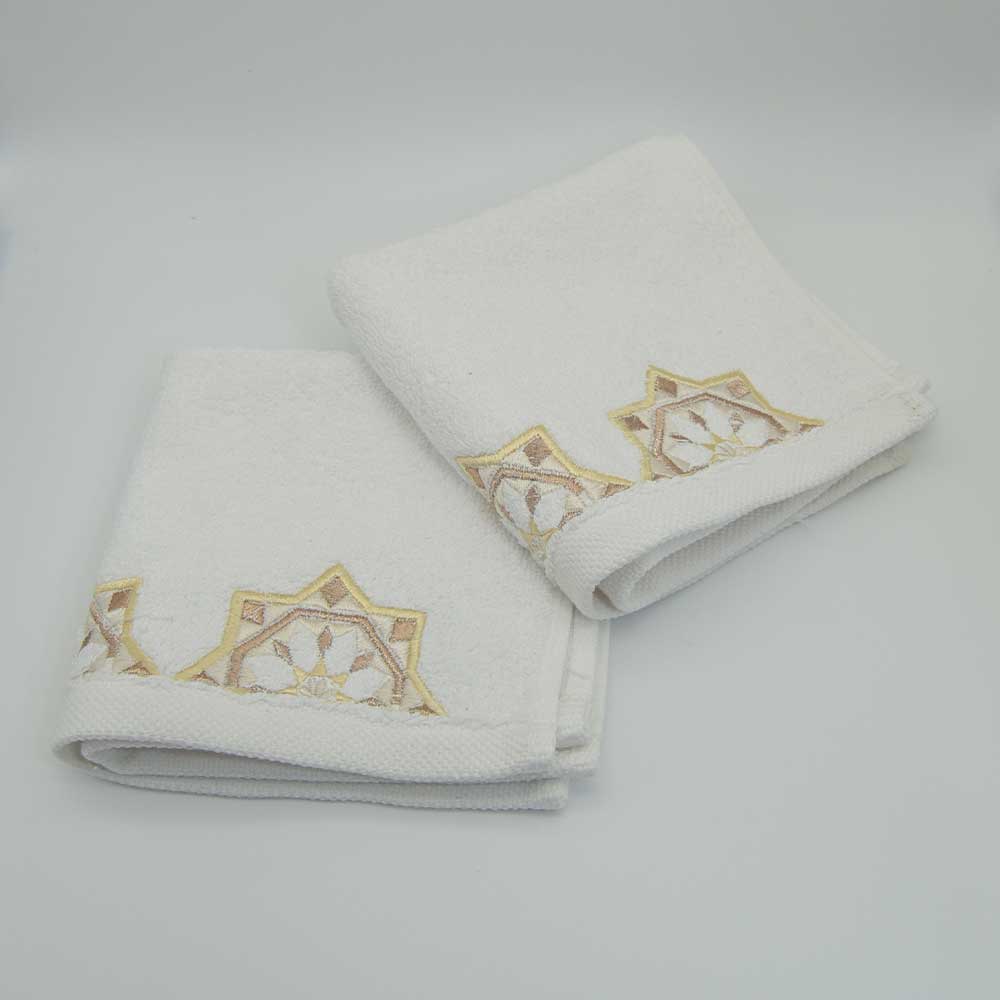 Carré de visage de bain (30/30 cm) 'Zelija Assiliya'