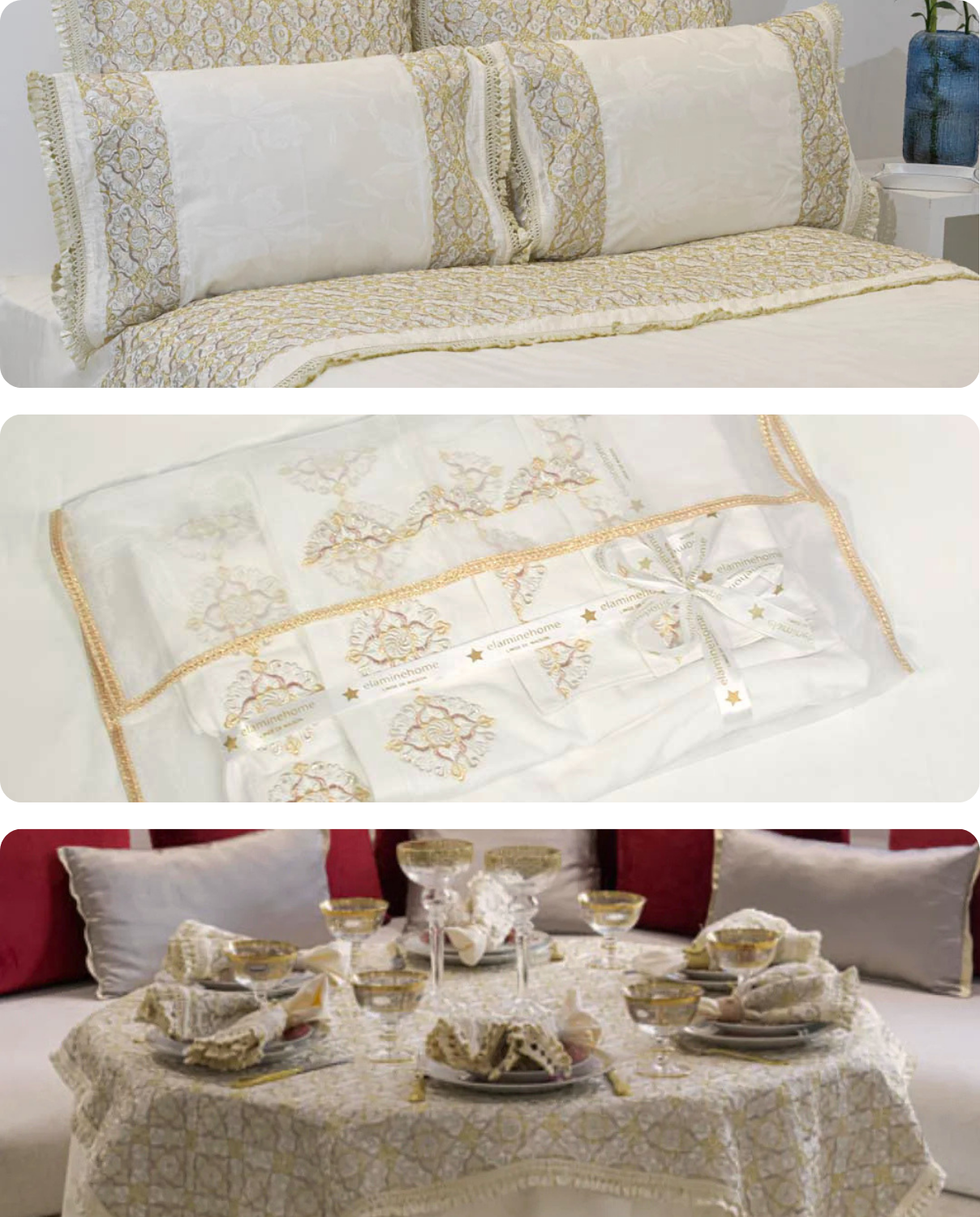Trousseau de Mariage - Collection Terre Lumineuse