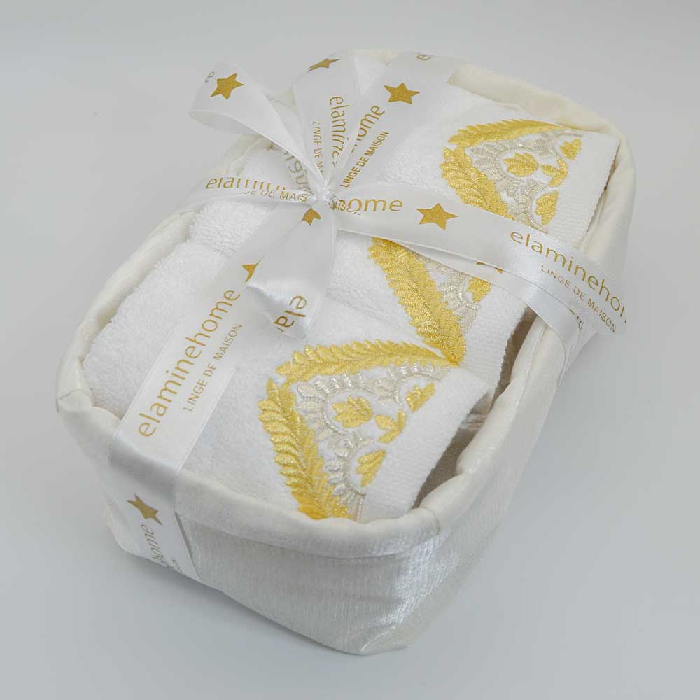 Panier "3 carrés de visage"