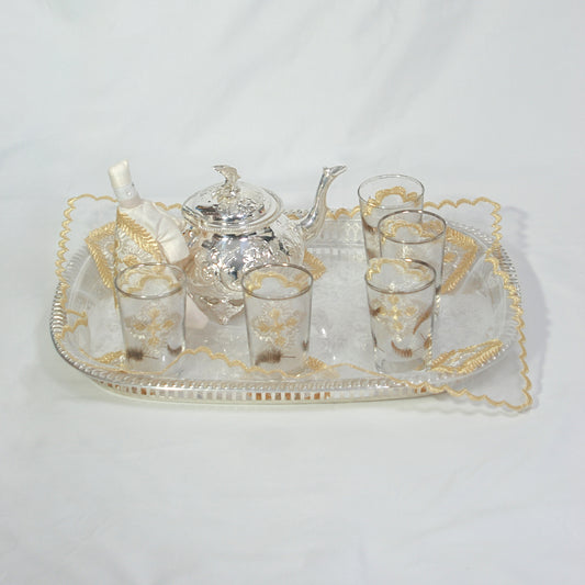 Fond de plateau en organza