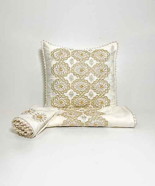 Parure de lit bébé brodée Rbati