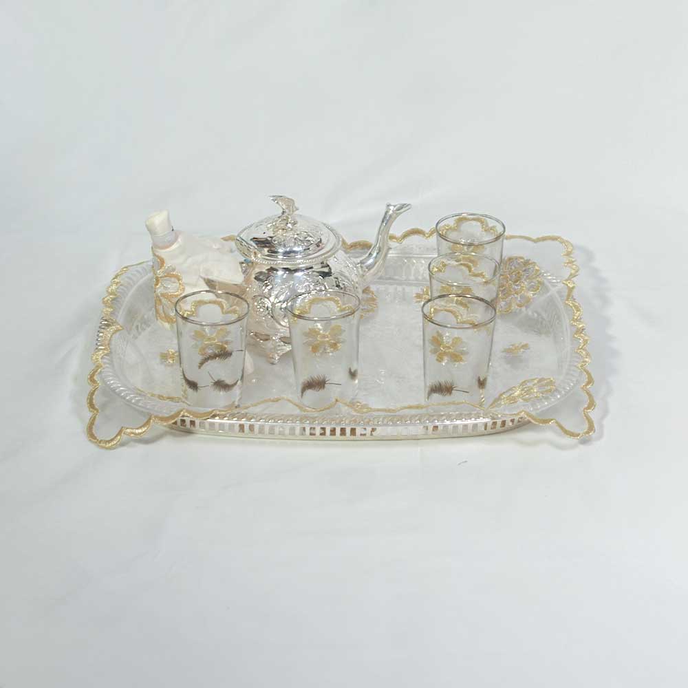 Fond de plateau en organza