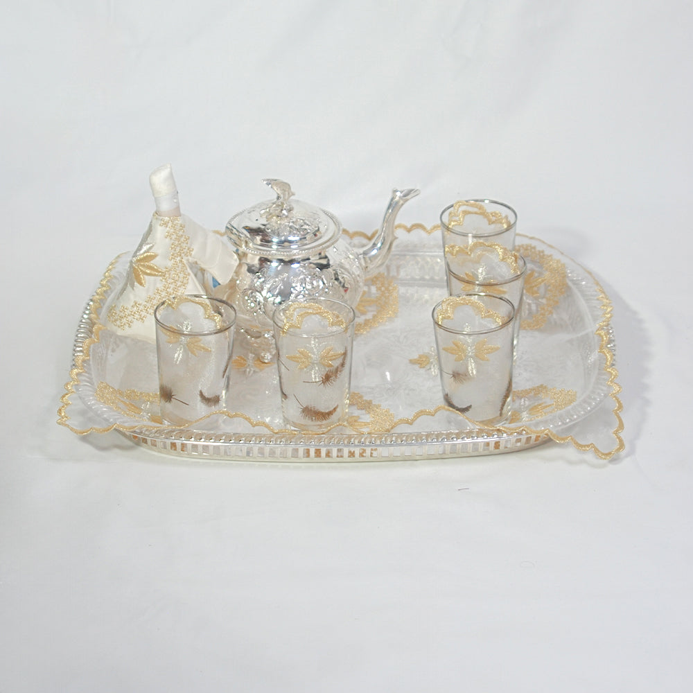 Fond de plateau en organza