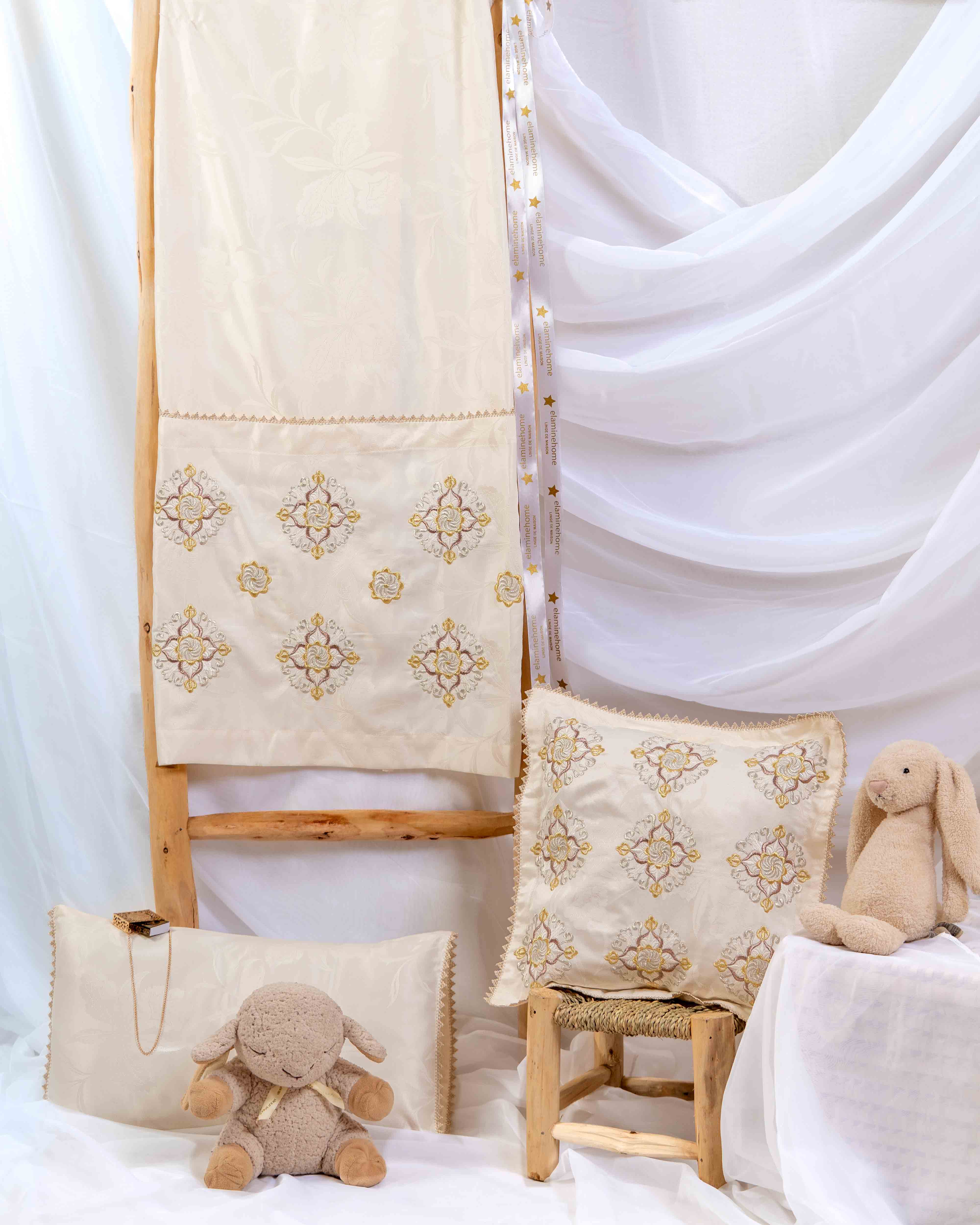 Parure de lit pour bébé - Collection Terre Lumineuse