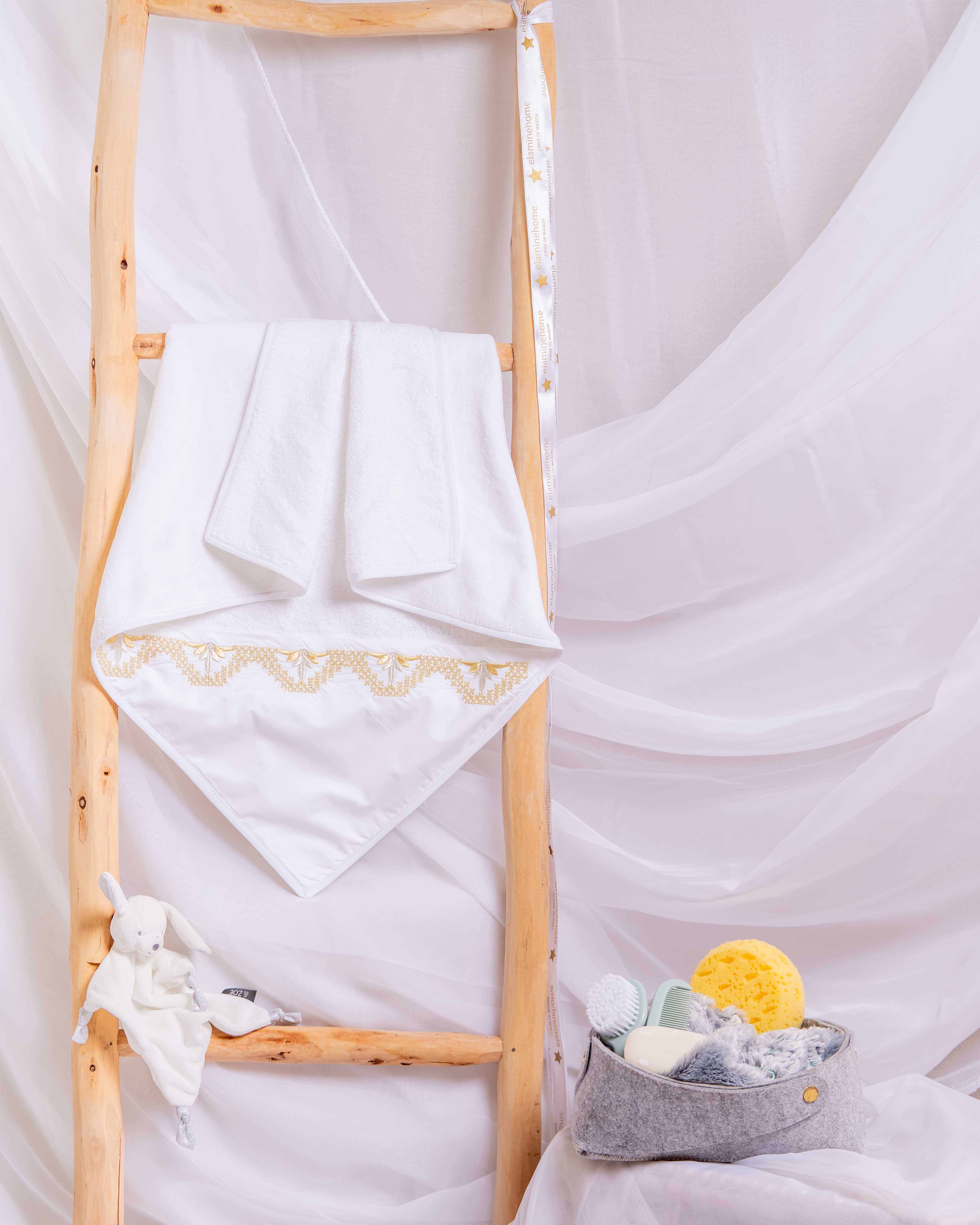 Cape bébé brodée - Collection Ghourza-Rbati