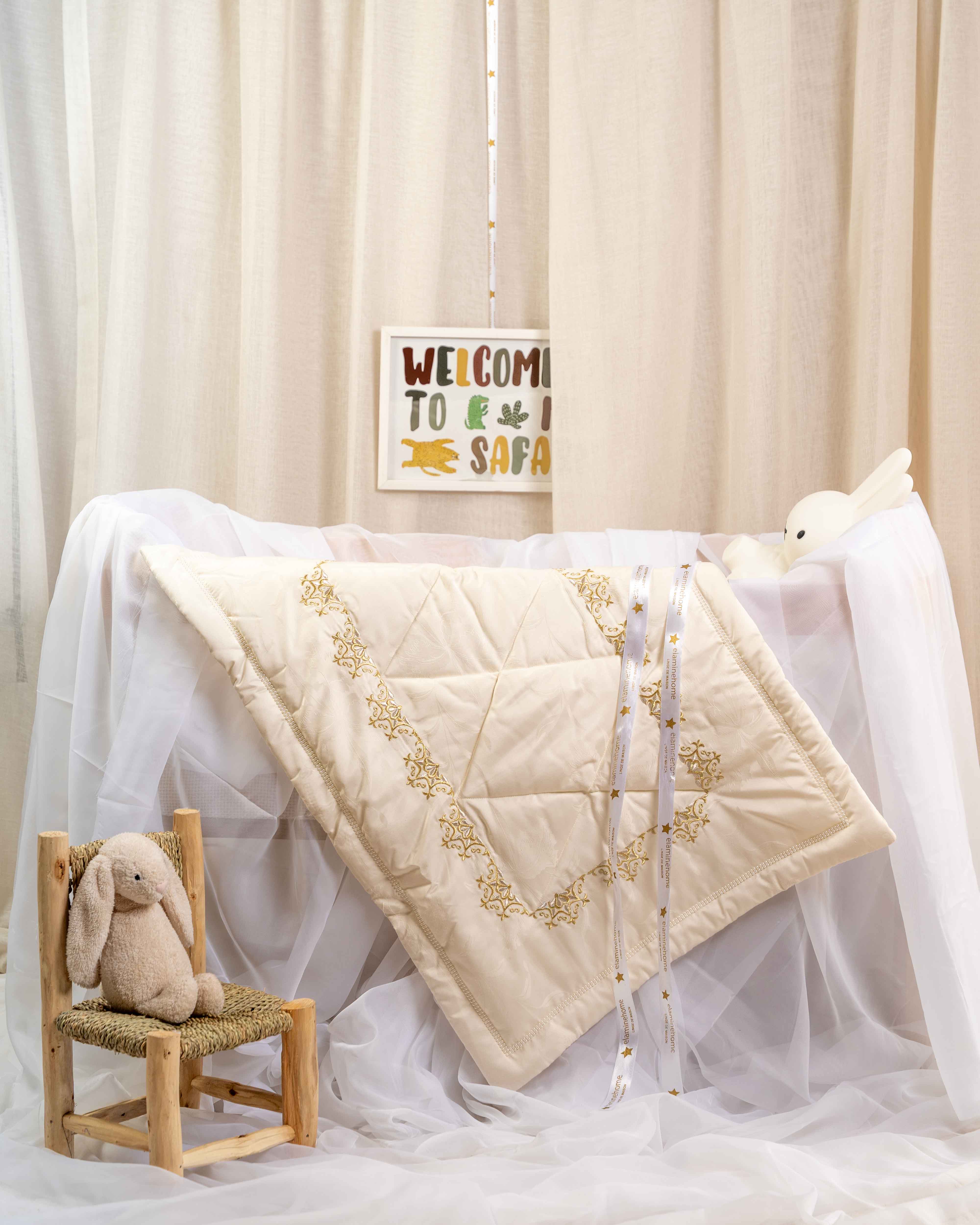 Edredon pour bébé - Collection Warda