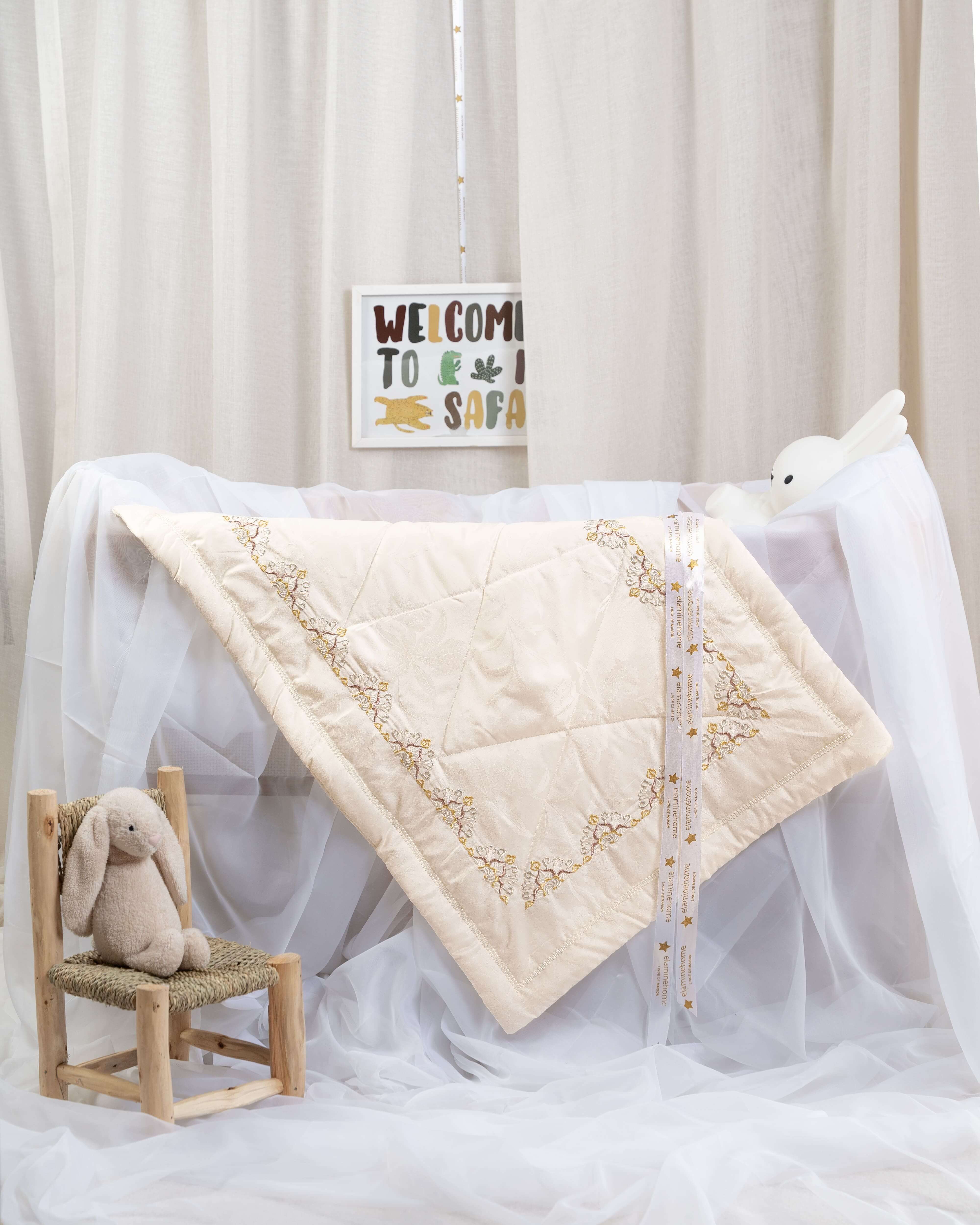 Edredon pour bébé - Collection Terre Lumineuse