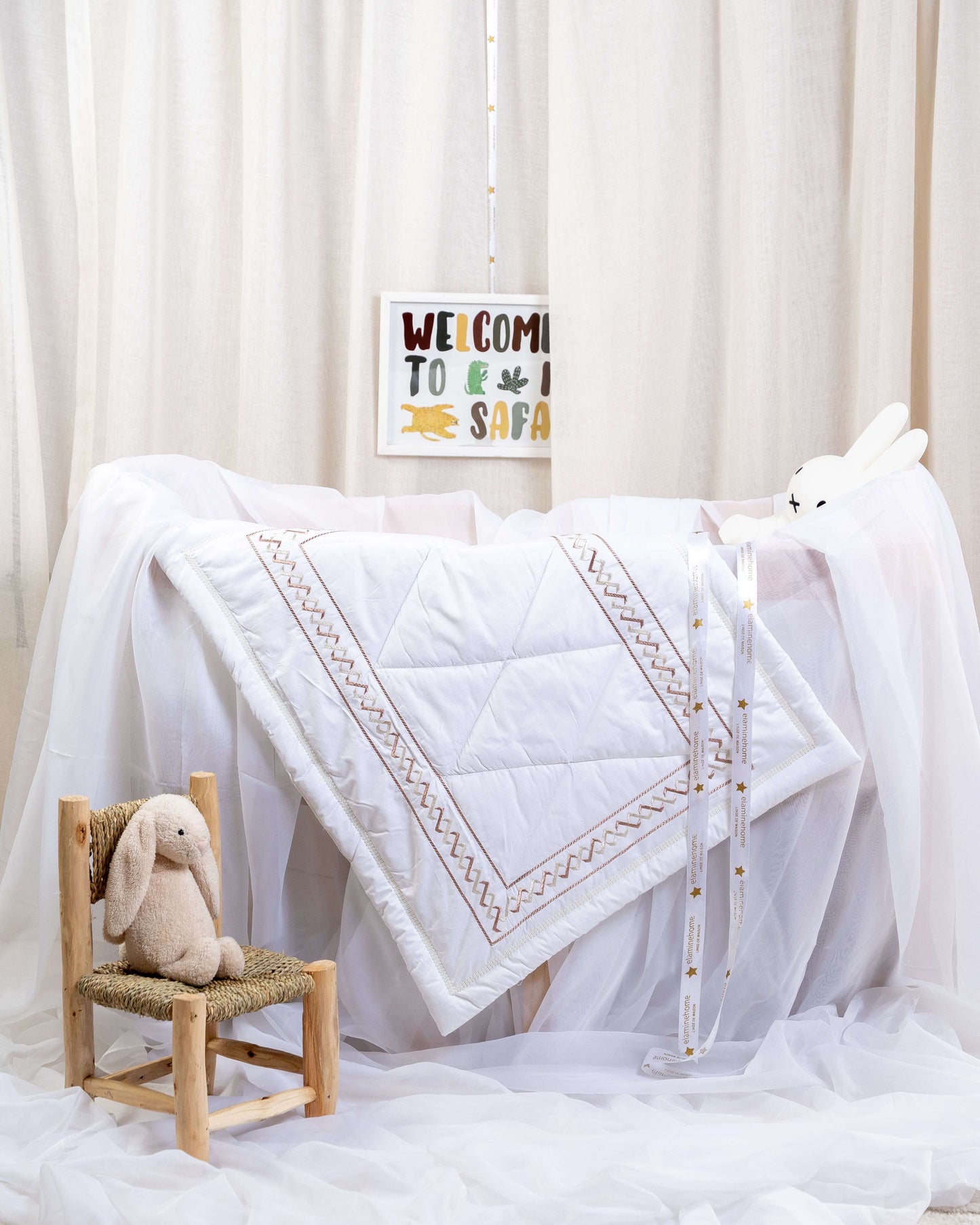 Edredon pour bébé 'Signature'