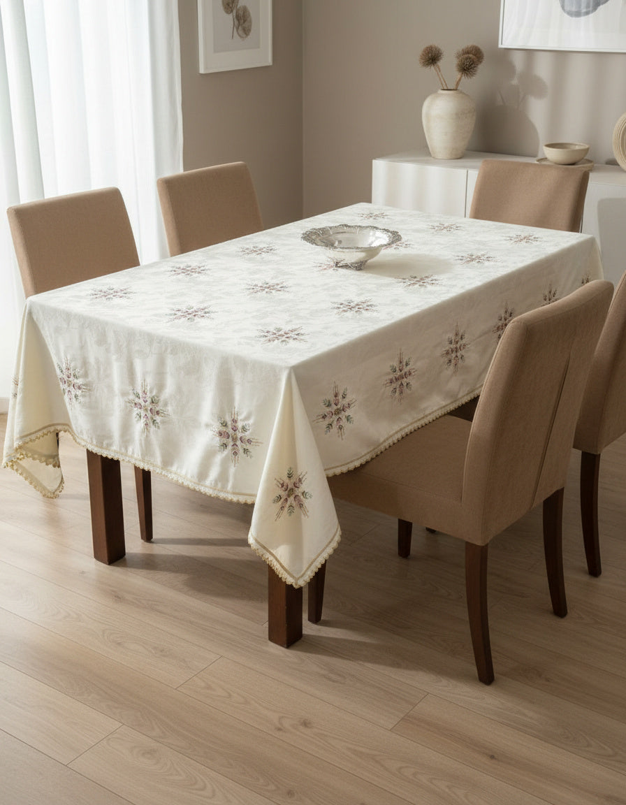 Nappe brodée rectangulaire - Collection Chelhaoui