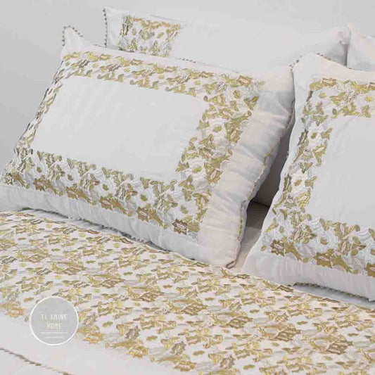 Parure de lit Taajira Tradition de Tétouan