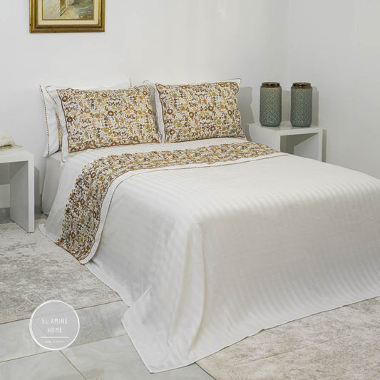 Parure de lit Taajira Tradition de Tétouan