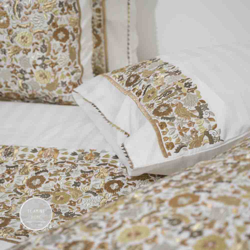 Parure de lit Taajira Tradition de Tétouan