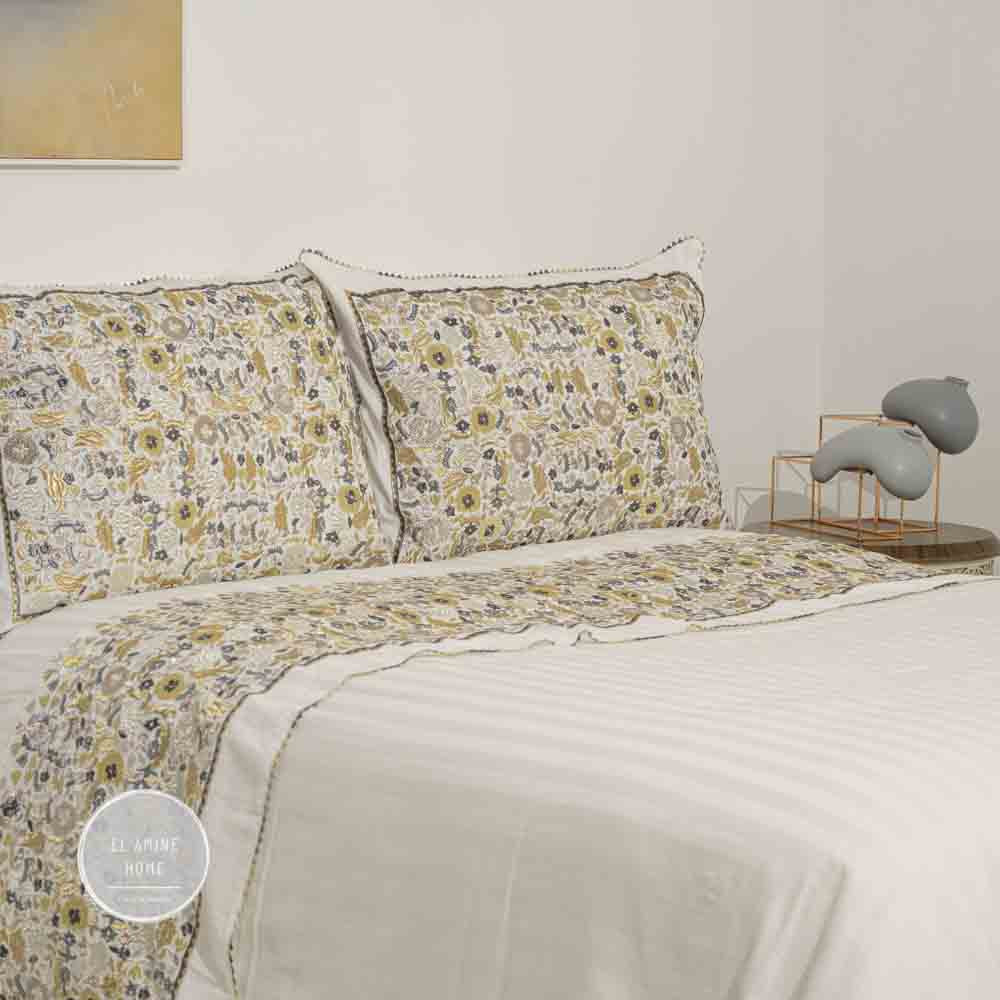 Parure de lit Taajira Tradition de Tétouan