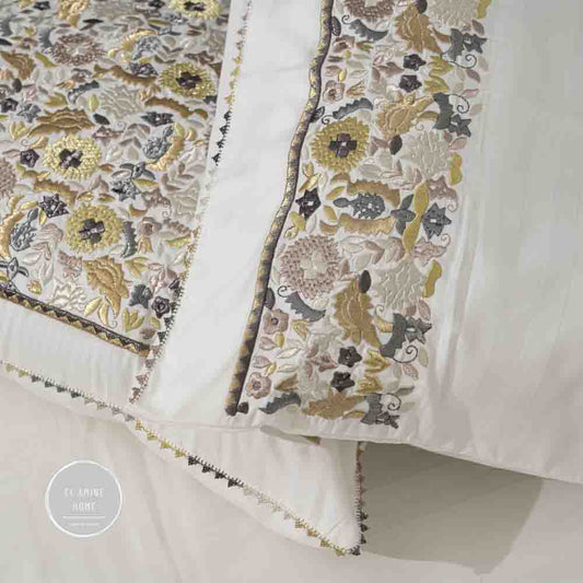 Parure de lit Taajira Tradition de Tétouan