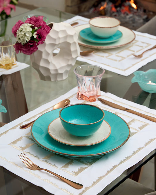 Sets de table brodés - Collection Prestige