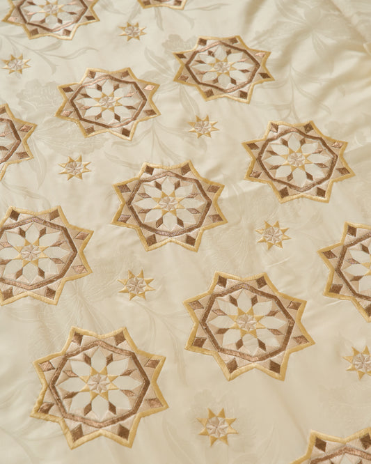 Parure de lit brodée - Collection Zellija Assilya