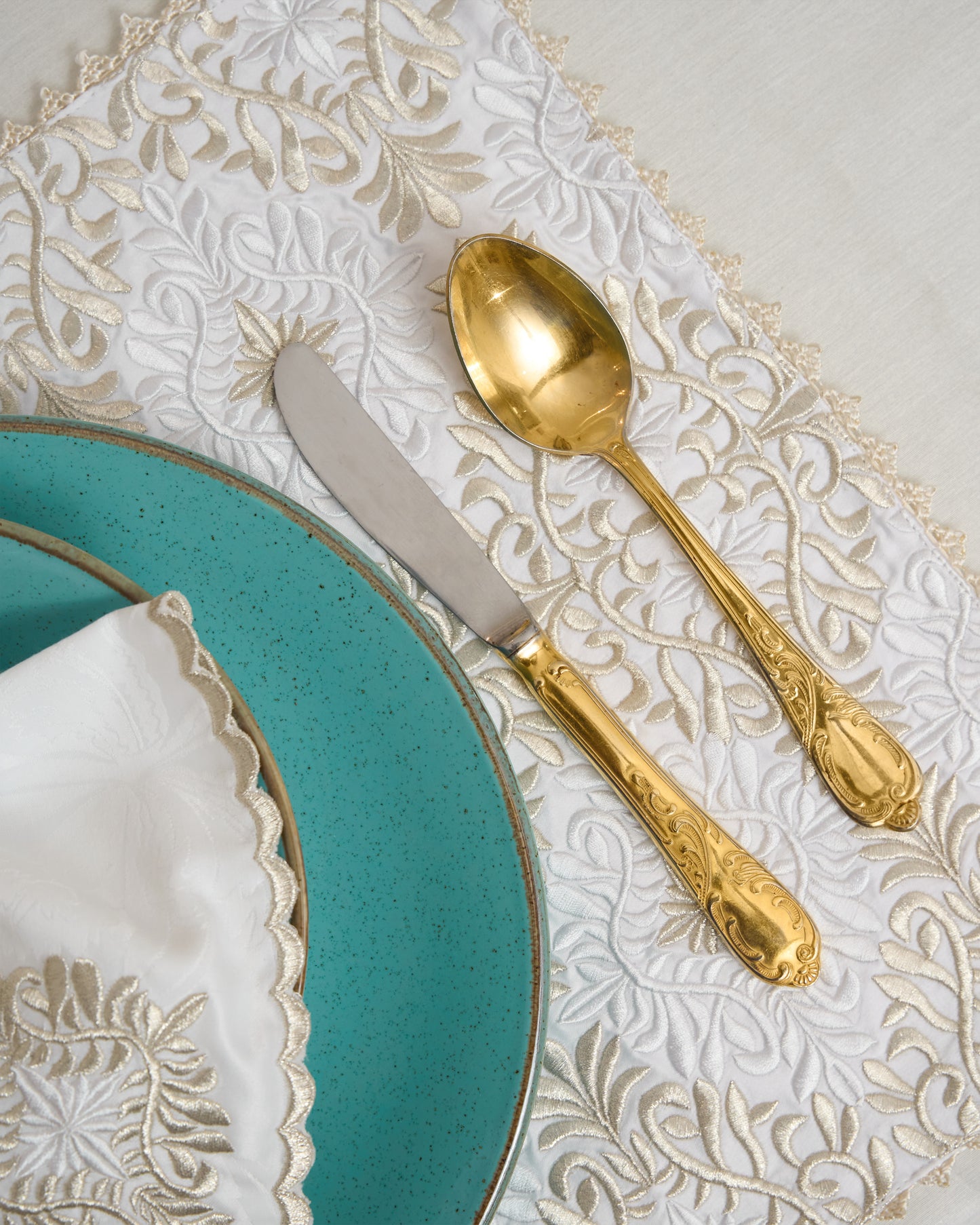 Sets de table brodés - Collection Laâyoune