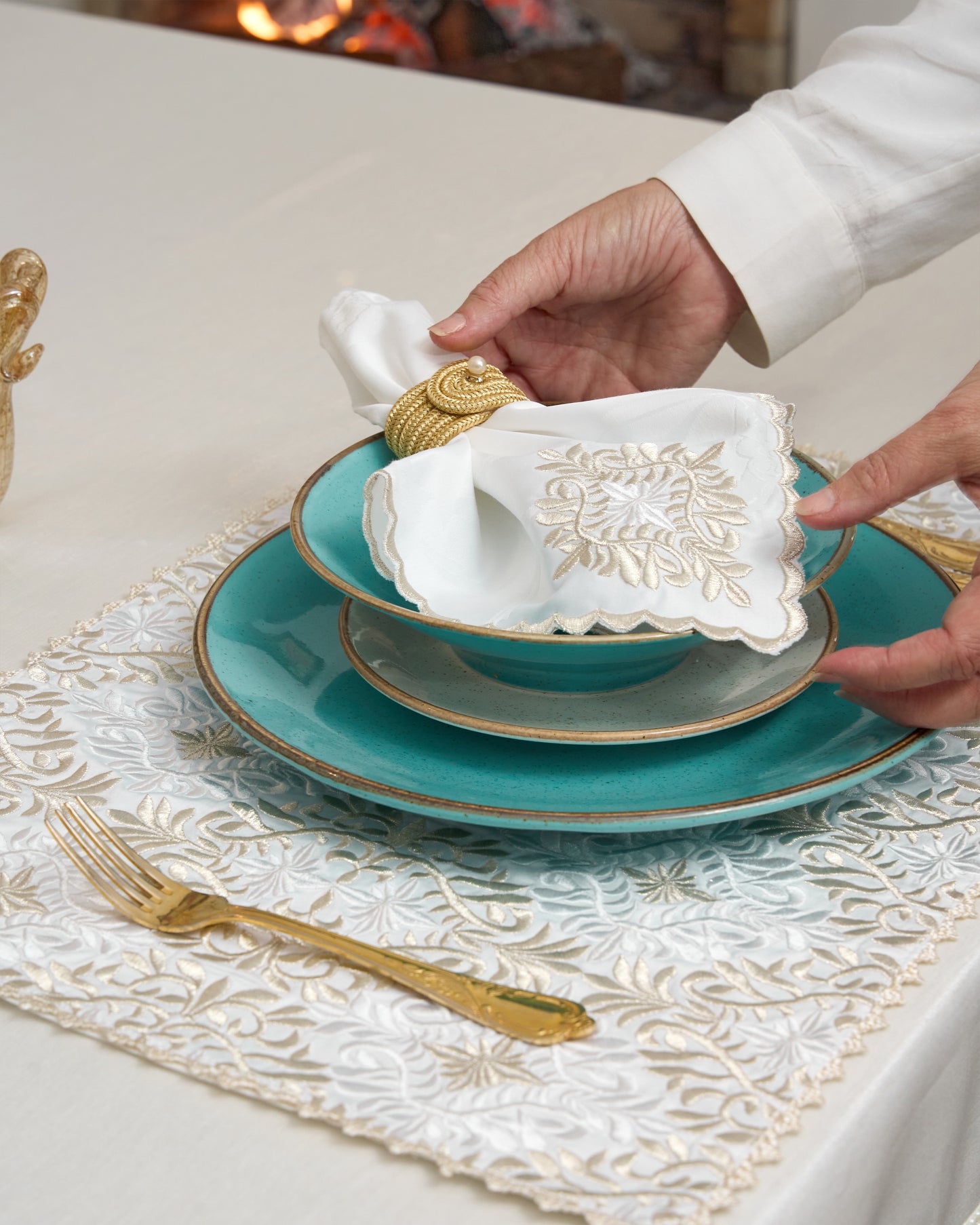 Sets de table brodés - Collection Laâyoune