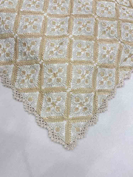 Nappes brodées Rbati