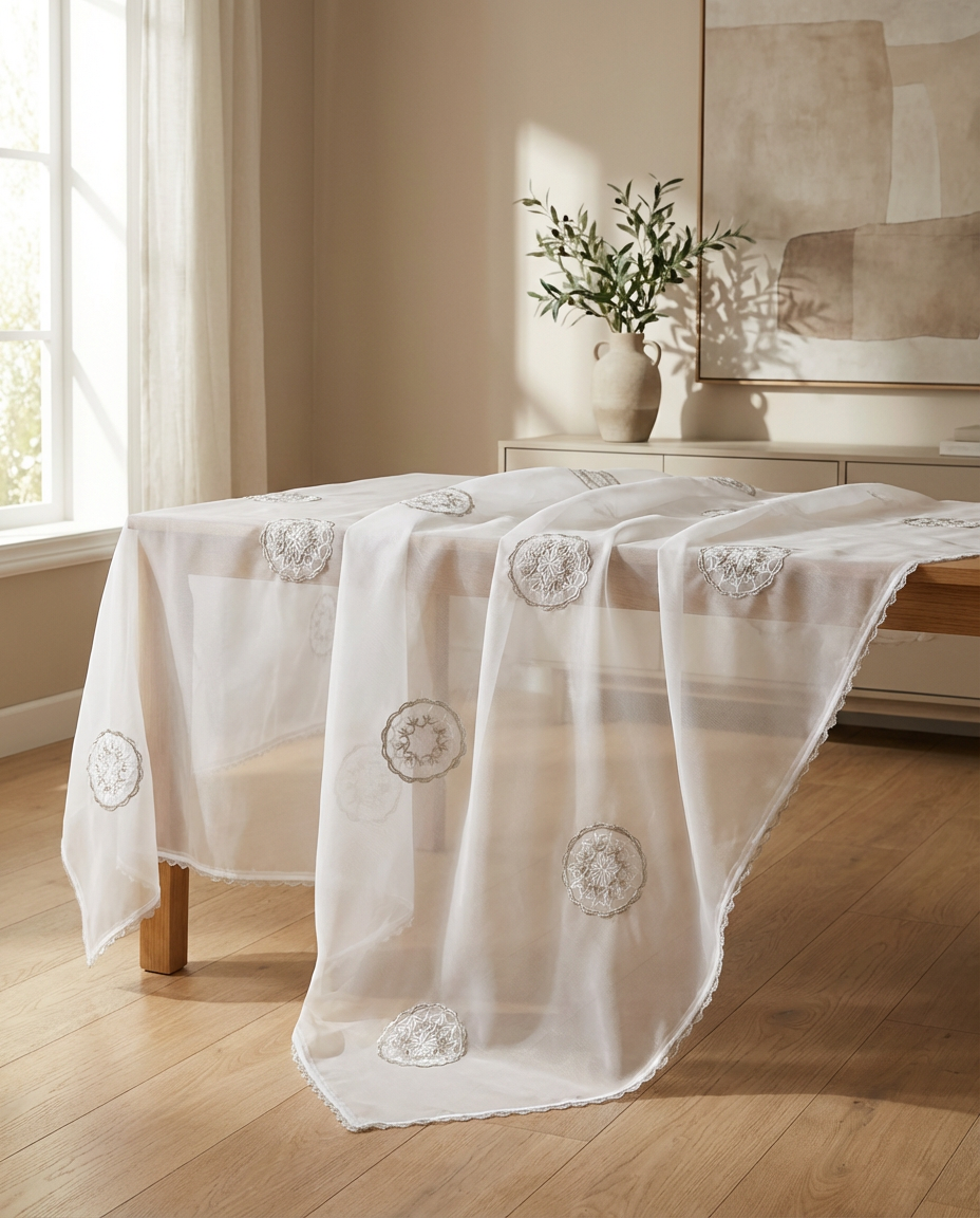 Voile de table - Collection Rziza