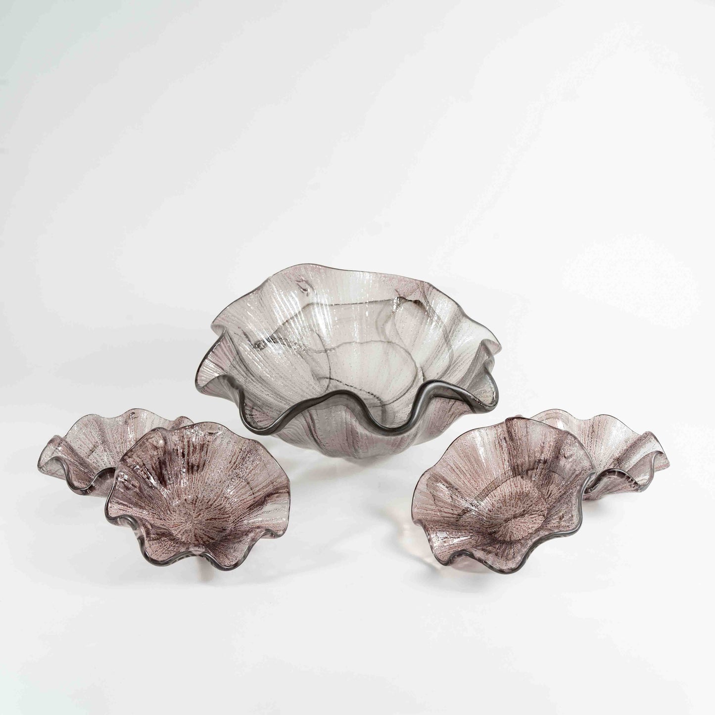 Saladier et 4 Coupelle de Murano