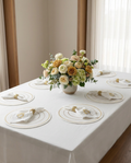 Sets de table rond brodés - Collection Love