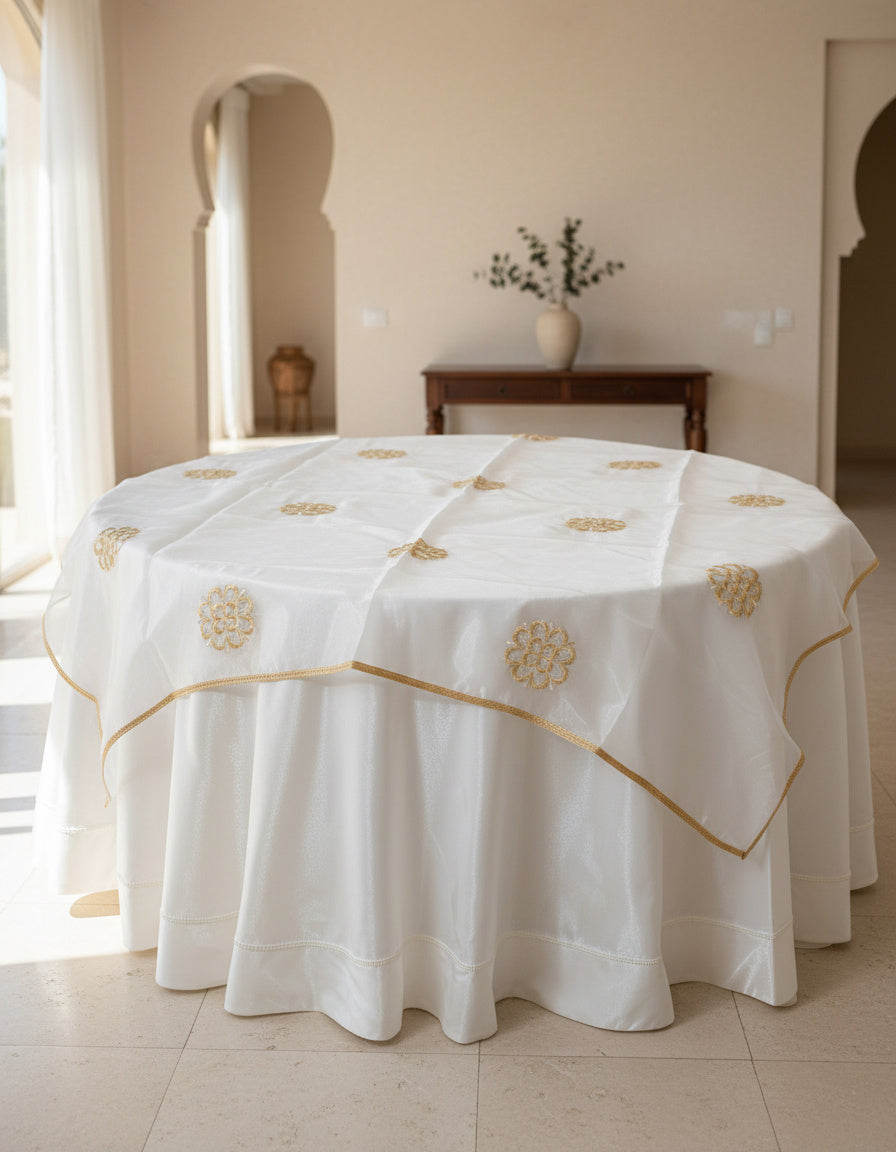 Voile de table - Collection Fleur de lys