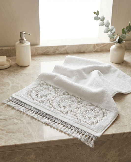 Serviette de bain 50x90cm - Collection Rziza