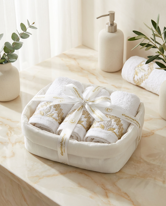 Panier 3 carrés de visage - Collection Ghourza Rbati