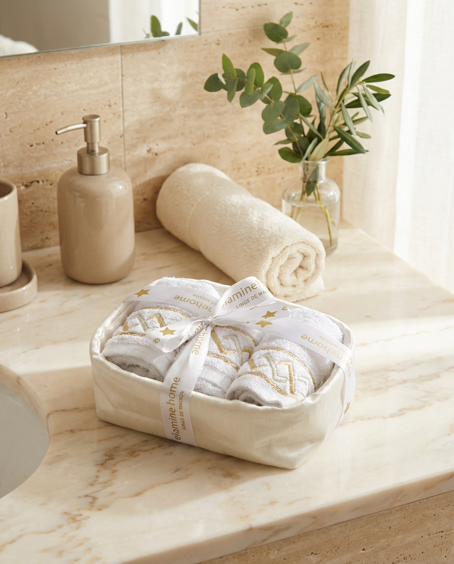 Panier 3 carrés de visage - Collection Signature