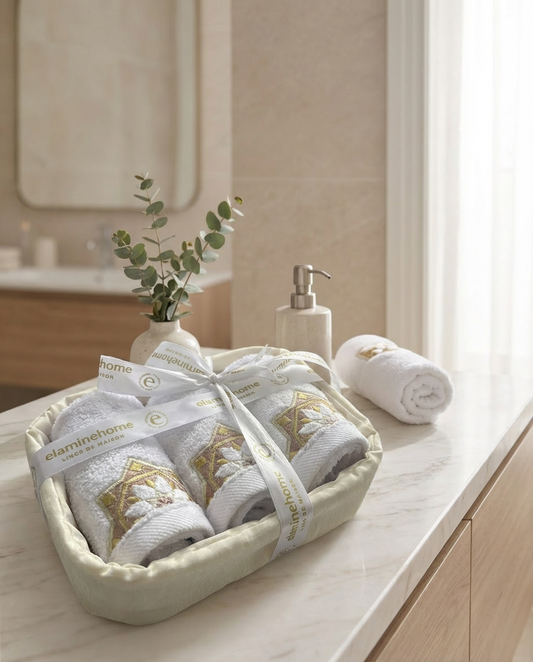 Panier 3 carrés de visage - Collection Zellija Assilya