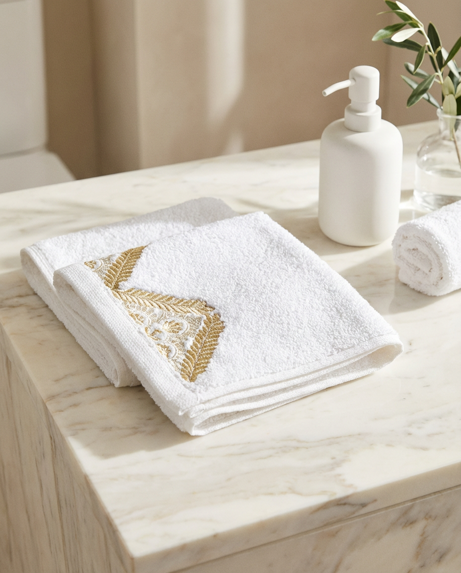 Carré de visage - Collection Feuille de Laurier