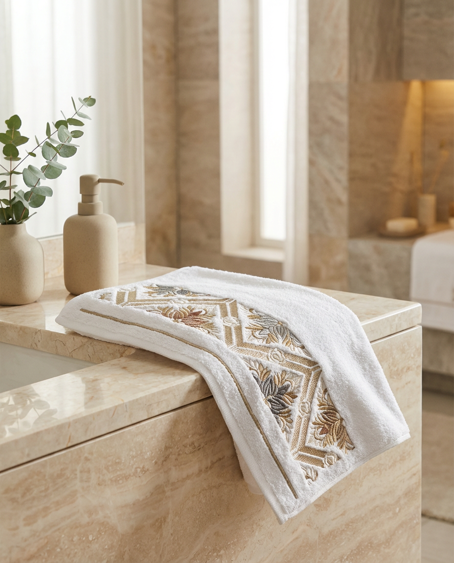 Serviette de bain 50x90cm - Collection Love