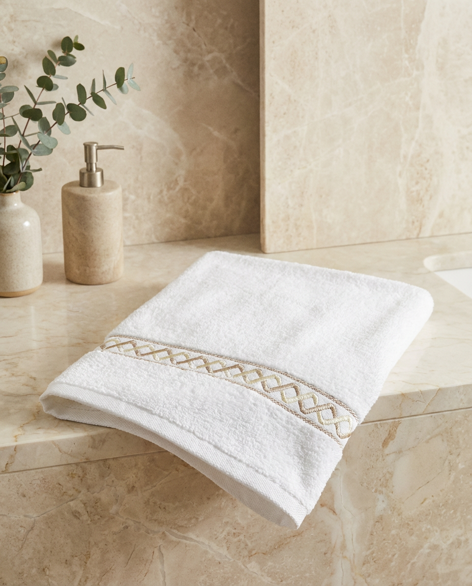 Serviette de bain 50x90cm - Collection Signature