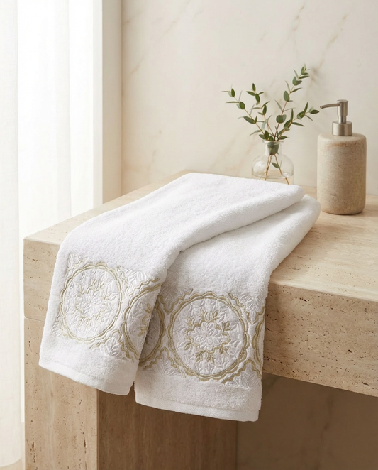 Serviette de bain 50x90cm - Collection Rziza