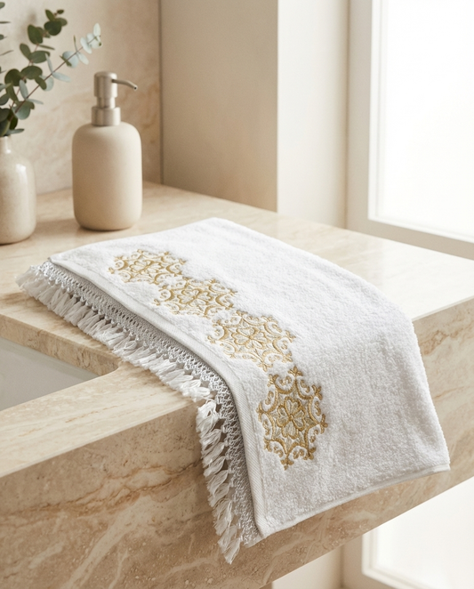 Serviette de bain 50x90cm - Collection Warda