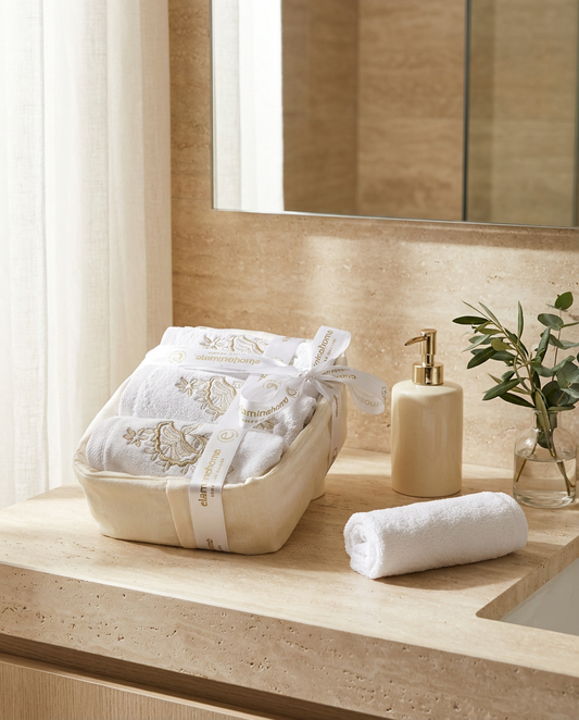 Panier 3 carrés de visage - Collection Sakina