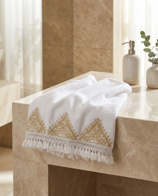 Serviette de bain 50x90cm - Collection Ghourza