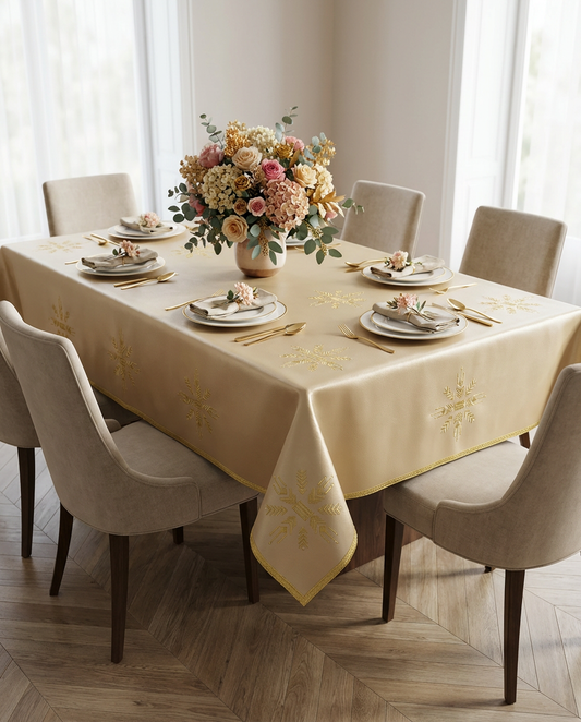 Nappe brodée similicuir - Collection Chelhaoui