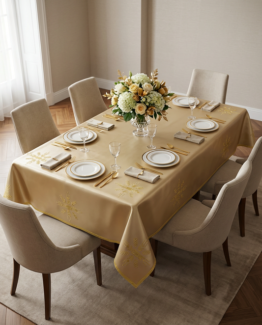 Nappe brodée similicuir - Collection Chelhaoui