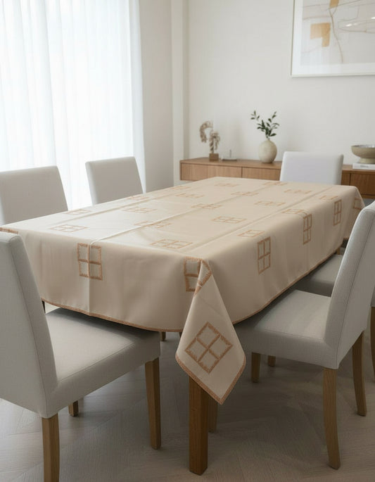 Nappe brodée similicuir - Collection Prestige