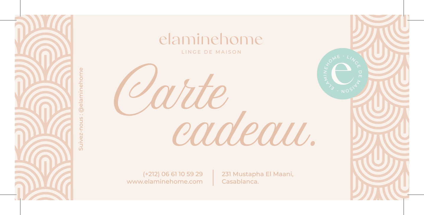 Carte Cadeau Elamine Home