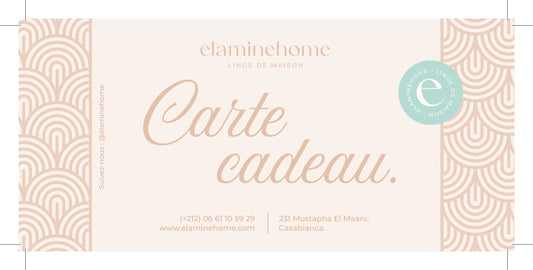Carte Cadeau Elamine Home