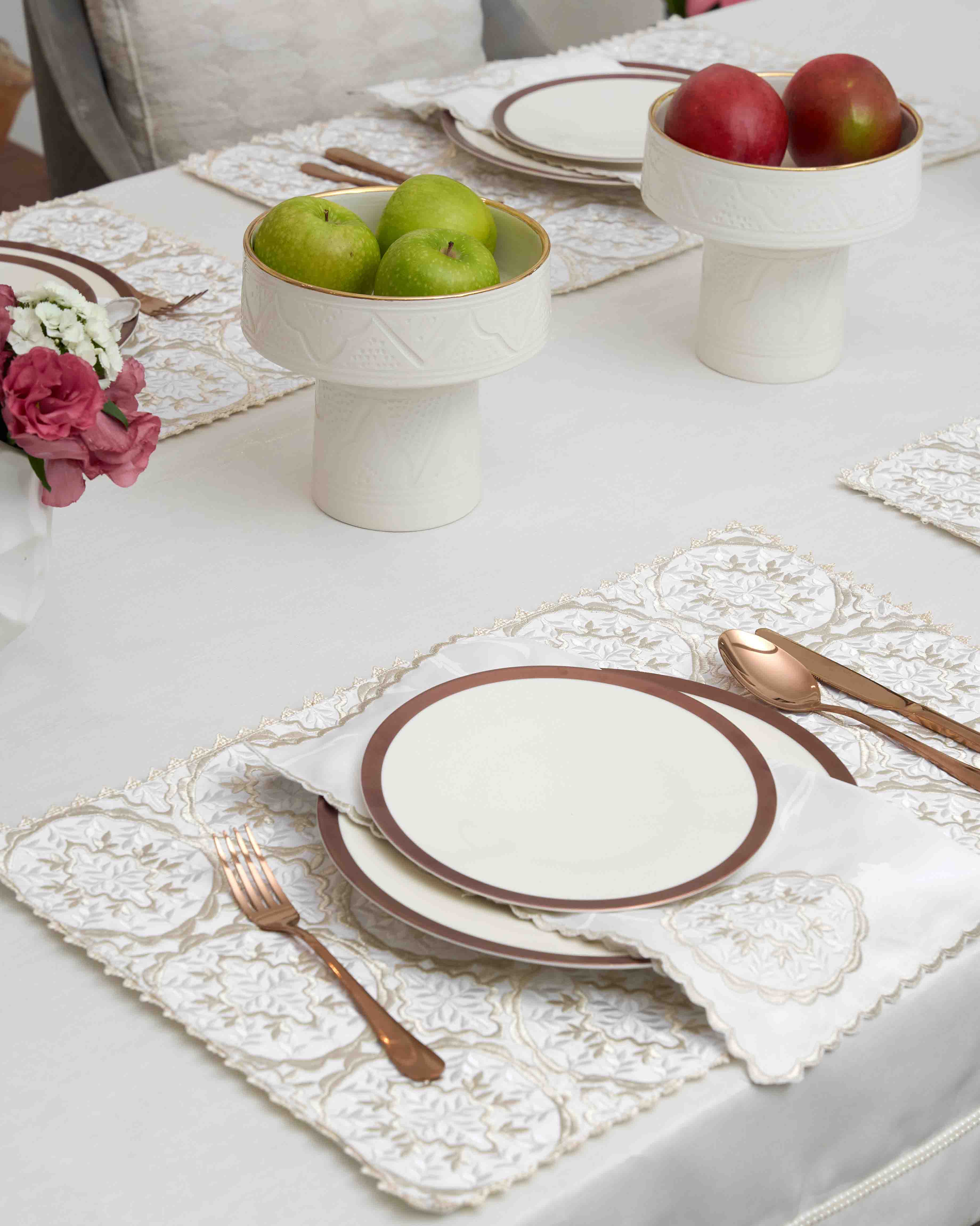 Sets de table brodés - Collection Rziza