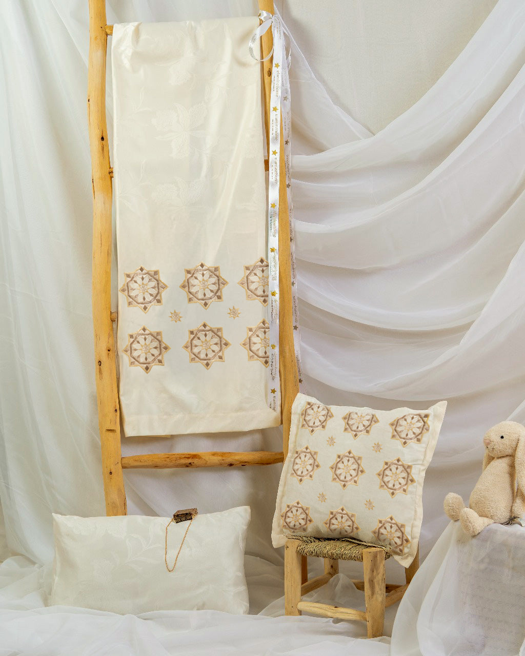 Parure de lit pour bébé - Collection Zellija Assilya