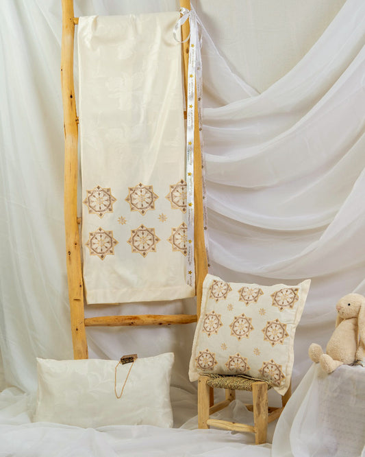 Parure de lit pour bébé - Collection Zellija Assilya
